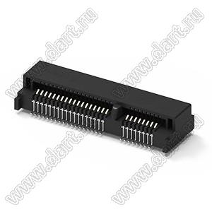 119A-56A00-R02 разъем Mini PCI Express; H=5,6мм