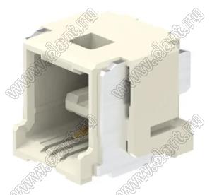 MOLEX CLIK-Mate-1.50™ 2132260310 вилка SMD однорядная горизонтальная, цвет натуральный; 3-конт.