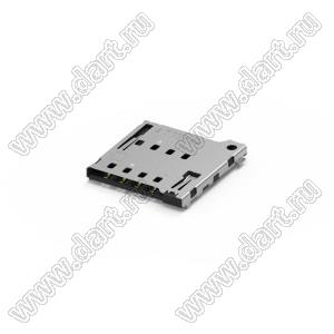 115Q-BCA0 разъем Micro SIM, Push-Push тип