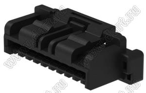 MOLEX CLIK-Mate-1.50™ 5025781001 корпус однорядной розетки на кабель, цвет черный; 10-конт.