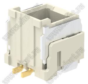 MOLEX CLIK-Mate-1.50™ 2132250230 вилка SMD однорядная вертикальная, цвет натуральный; 2-конт.