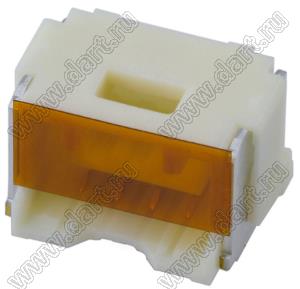 MOLEX CLIK-Mate-1.50™ 2132250470 вилка SMD однорядная вертикальная, цвет натуральный; 4-конт.