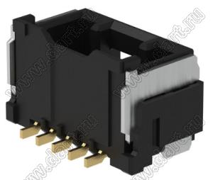 MOLEX CLIK-Mate-1.50™ 2132250531 вилка SMD однорядная вертикальная, цвет черный; 5-конт.