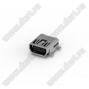 202C-FBT0-R03 разъем мини-USB 2.0, тип A/B, тип R/A SMT