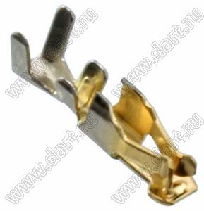Molex Milli-Grid™ 50394-8100 терминал для серии Molex Milli-Grid™ 51110; шаг 2,00мм; P 2,00мм; 0,049...0,22кв.мм; AWG# AWG24…30