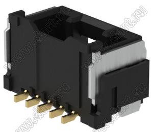 MOLEX CLIK-Mate-1.50™ 2132250571 вилка SMD однорядная вертикальная, цвет черный; 5-конт.