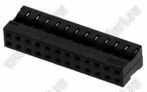 Molex Milli-Grid™ 51110-2450 корпус разъема на провод без ключа и без защелки; шаг 2,00мм; P 2,00мм; 24-конт.