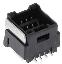 MOLEX CLIK-Mate-1.50™ 2132270811 вилка SMD двухрядная вертикальная, цвет черный; 8-конт.