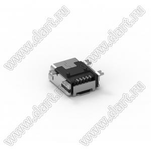 202A-FBNR-R03 разъем мини-USB 2.0, тип B, тип R/A SMT