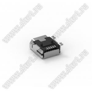 202C-FBT0-R03 разъем мини-USB 2.0, тип A/B, тип R/A SMT