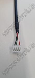 JST PH2.0-300mm-USB2.0 5 pin female сборка кабельная