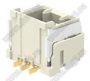 MOLEX CLIK-Mate-1.50™ 2132250370 вилка SMD однорядная вертикальная, цвет натуральный; 3-конт.