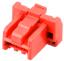 MOLEX CLIK-Mate-1.50™ 5025780302 корпус однорядной розетки на кабель, цвет красный; 3-конт.