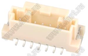 MOLEX 5600200720 вилка на плату прямая; шаг 2,00мм; 7-конт.