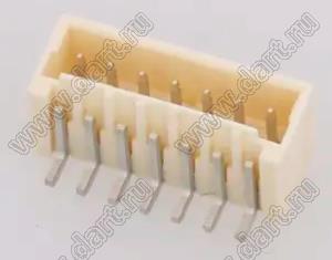 MOLEX Pico-SPOX™ 8743800743 вилка горизонтальная для поверхностного монтажа бежевая; 7-конт.