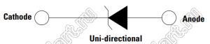 SMF4L10A (SOD-123FL) диод защитный для поверхностного (SMD) монтажа; Vbr (min)=11,10В; Vbr (max)=12,30В