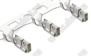 MOLEX MicroTPA™ 593708000 терминал (контакт) для розетки на кабель; 0,35-0,09кв.мм; AWG# 22-28