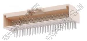 MOLEX iGrid™ 501876-3840 вилка двухрядная горизонтальная; шаг 2,00мм; 2x19-конт.