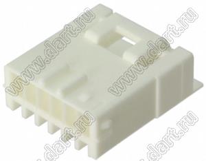 MOLEX MicroTPA™ 51227-0600 корпус вилки на кабель, цвет натуральный; шаг 2,00мм; 6-конт.