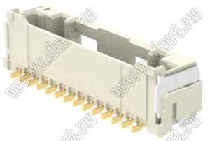 MOLEX CLIK-Mate-1.50™ 2132251410 вилка SMD однорядная вертикальная, цвет натуральный; 14-конт.