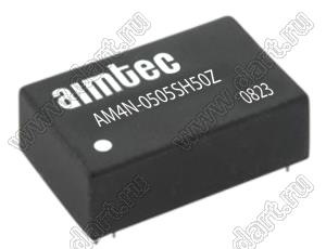 AM4N-0505SH50Z модульный источник питания постоянного тока (DC/DC); Uвх=4...6В; Uвых=5В; Iвых=700мА; Uпр=5000; 4Вт