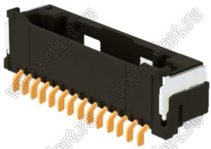 MOLEX CLIK-Mate-1.50™ 2132261471 вилка SMD однорядная горизонтальная, цвет черный; 14-конт.