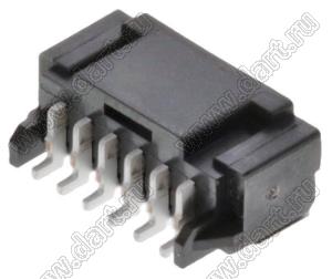 MOLEX 5023520601 вилка на плату угловая; шаг 2,00мм; 6-конт.