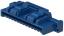 MOLEX CLIK-Mate-1.50™ 5025781404 корпус однорядной розетки на кабель, цвет синий; 14-конт.