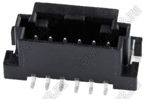 MOLEX 5600200621 вилка на плату прямая; шаг 2,00мм; 6-конт.