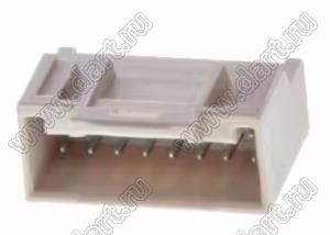 MOLEX iGrid™ 501876-1640 вилка двухрядная горизонтальная; шаг 2,00мм; 2x8-конт.