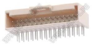 MOLEX iGrid™ 501876-3040 вилка двухрядная горизонтальная; шаг 2,00мм; 2x15-конт.