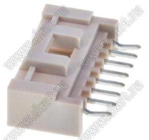 MOLEX MicroTPA™ 55755-0819 вилка на плату вертикальная с изогнутыми выводами, цвет натуральный; шаг 2,00мм; 8-конт.