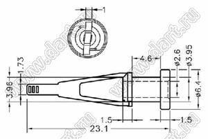 RFBK-95 крепежный пистон-амортизатор для вентилятора