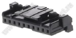 MOLEX Micro-Lock2.0™ 5055701001 корпус однорядной розетки на кабель, цвет черный; 10-конт.