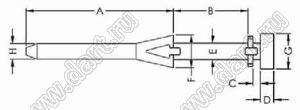 RFBJ-29 крепежный пистон-амортизатор для вентилятора