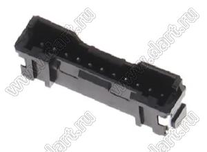 MOLEX Micro-Lock2.0™ 5055751171 вилка однорядная прямая для SMD монтажа, цвет черный; 11-конт.