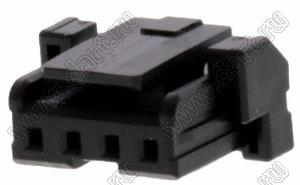 MOLEX Micro-Lock2.0™ 5055700401 корпус однорядной розетки на кабель, цвет черный; 4-конт.