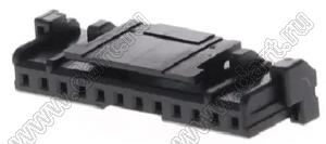 MOLEX Micro-Lock2.0™ 5055701201 корпус однорядной розетки на кабель, цвет черный; 12-конт.