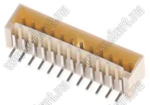 MOLEX Pico-SPOX™ 8743801243 вилка горизонтальная для поверхностного монтажа бежевая; 12-конт.