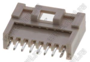 MOLEX MicroTPA™ 55487-0819 вилка на плату вертикальная, цвет натуральный; шаг 2,00мм; 8-конт.