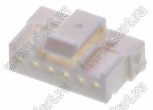 MOLEX MicroTPA™ 512160600 корпус розетки на кабель, цвет натуральный; 6-конт.