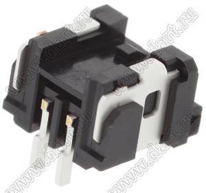 MOLEX Micro-Lock2.0™ 5055750271 вилка однорядная прямая для SMD монтажа, цвет черный; 2-конт.