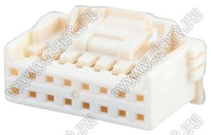 MOLEX iGrid™ 5016461600 корпус двухрядной розетки на кабель; шаг 2,00мм; 2x8-конт.