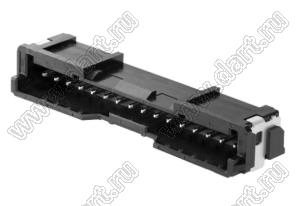 MOLEX Micro-Lock2.0™ 5055781671 вилка однорядная угловая для SMD монтажа, цвет черный; 16-конт.