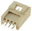 MOLEX MicroTPA™ 55487-0419 вилка на плату вертикальная, цвет натуральный; шаг 2,00мм; 4-конт.