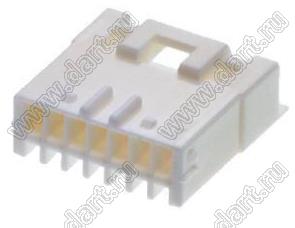 MOLEX MicroTPA™ 512270700 корпус вилки на кабель, цвет натуральный; 7-конт.