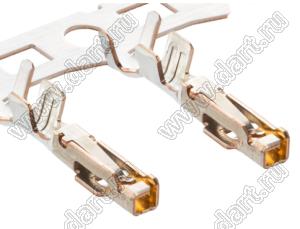 MOLEX iGrid™ 5030954200 терминал (контакт) прямой для розетки на провод; шаг 2,00мм; P=2,00мм; 0,079-0,136кв.мм; AWG# 28-26