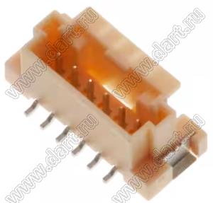 MOLEX 5600200620 вилка на плату прямая; шаг 2,00мм; 6-конт.