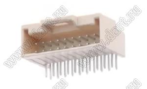 MOLEX iGrid™ 501876-2040 вилка двухрядная горизонтальная; шаг 2,00мм; 2x10-конт.