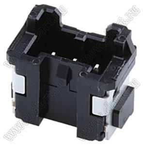 MOLEX Micro-Lock2.0™ 5055750371 вилка однорядная прямая для SMD монтажа, цвет черный; 3-конт.